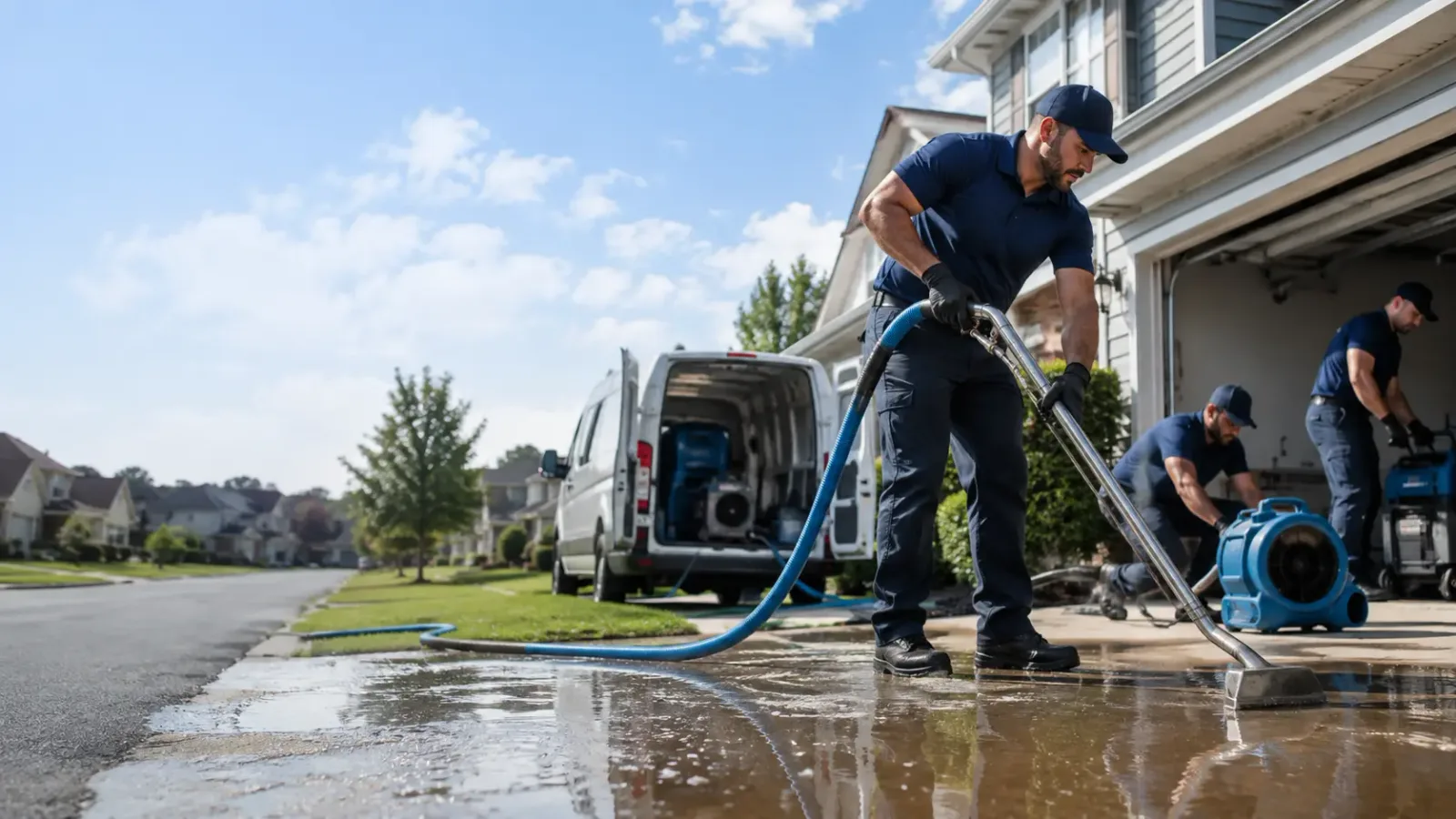 Flood Damage Restoration in Burden, KS